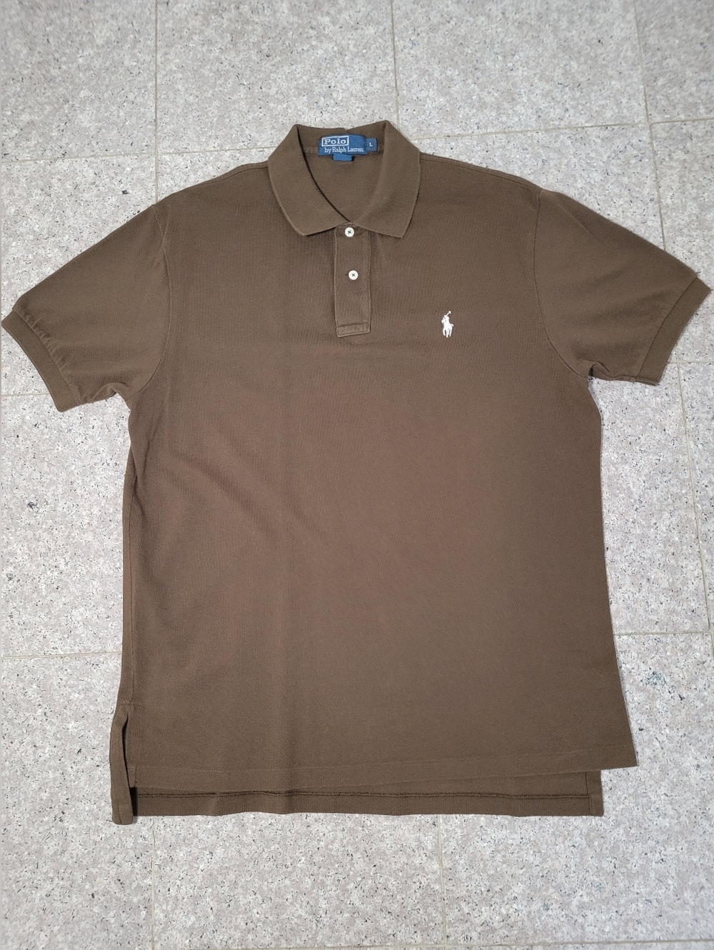 Polo by Ralph Lauren Brown Classic Fit Polo Shirt